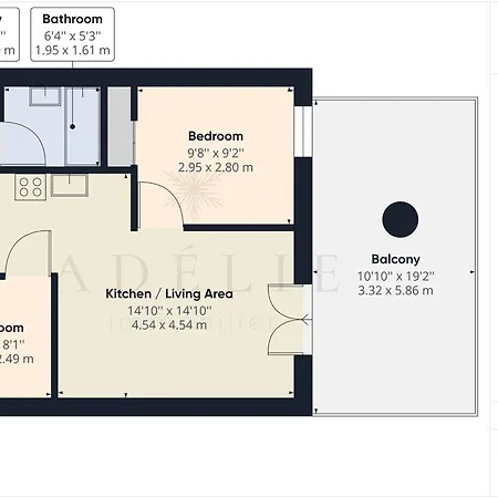 3* De 2 Avec Balcon En Plein Centre, Proche Pistes Et Commerces Apartment